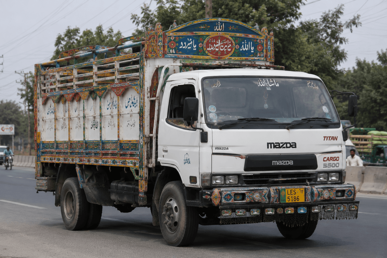 Mazda & Cargo Trucks logistics truck